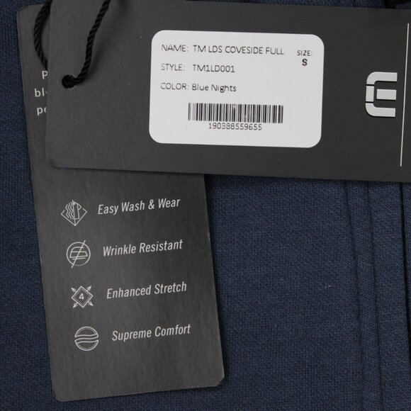 Travis Mathew Sweatshirt NWT Women Small Blue Coveside Full Zip Jacket Bud Light - Picture 8 of 16